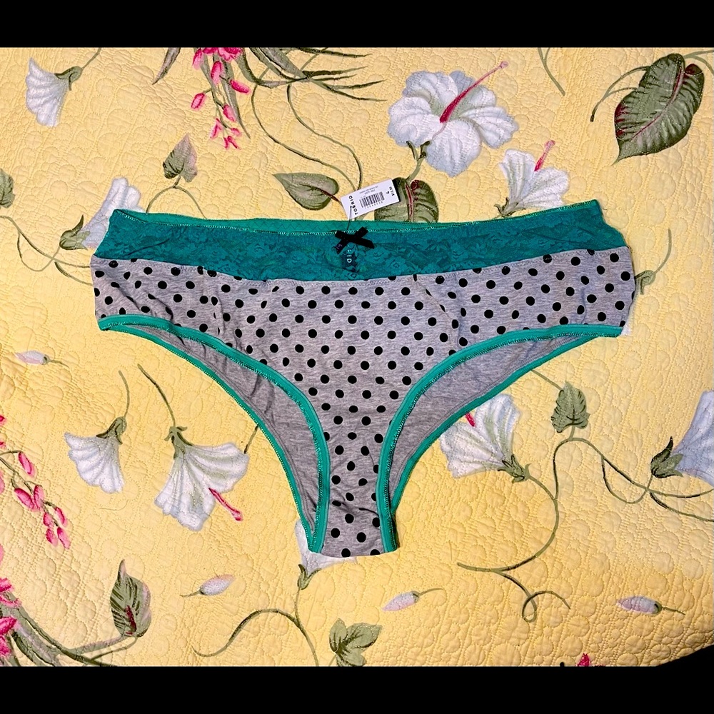 Torrid polka dot briefs